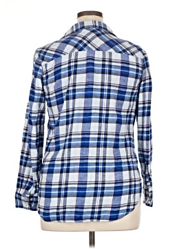 Chemise à Carreaux Manches Longues Merona Taille L - Occasion Très Bon état