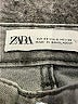 Zara Houndstooth Gray Jeans Size 8 - photo 7