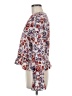 Scripted 100% Polyester Floral Ivory Long Sleeve Blouse Size M - photo 5