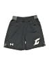 Under Armour 100% Polyester Graphic Gray Athletic Shorts Size S (kids) - photo 1