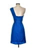 BCBGMAXAZRIA 100% Polyester Blue Cocktail Dress Size 4 (petite) - photo 2