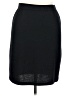 St. John Solid Black Formal Skirt Size 14 - photo 1