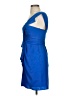 BCBGMAXAZRIA 100% Polyester Blue Cocktail Dress Size 4 (petite) - photo 5
