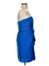 BCBGMAXAZRIA 100% Polyester Blue Cocktail Dress Size 4 (petite) - photo 4