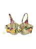 Shade Floral Yellow Swimsuit Top Size L - photo 2