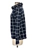 J.Crew Factory Store 100% Polyester Checkered-gingham Blue Turtleneck Sweater Size S - photo 5