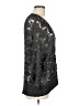 Chico's Metallic Black Pullover Sweater Size Lg (2) - photo 4