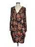 Zara Basic Paisley Brown Casual Dress Size S - photo 1