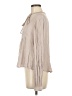Floreat Tan Long Sleeve Blouse Size 8 - photo 5