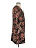 Zara Basic Paisley Brown Casual Dress Size S - photo 4