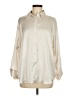 Zara Ivory Long Sleeve Blouse Size M - photo 1