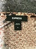 Express Animal Print Brown Cocktail Dress Size S - photo 7