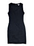 H&M Solid Black Blue Cocktail Dress Size 6 - photo 1