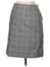 Gianni Bini Plaid Gray Formal Skirt Size 0 - photo 1