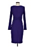 DKNY Solid Purple Cocktail Dress Size 4 - photo 2