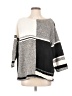 First Issue by Liz Claiborne Color Block Black Pullover Sweater Size 2 - photo 1