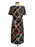 Chico's Graphic Black Casual Dress Size XS (00) - photo 2