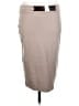 iris Solid Tan Casual Skirt Size S - photo 1