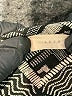 Lush 100% Polyester Black Kimono Size M - photo 8