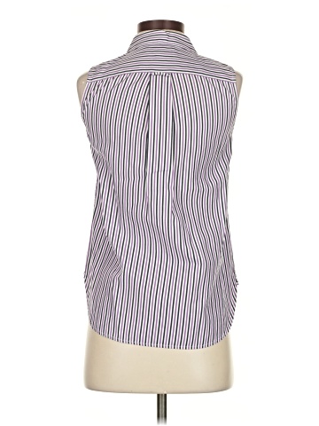 Milly Sleeveless Button-Down Shirt (view 2)