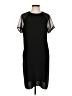 Vince. 100% Polyester Solid Black Cocktail Dress Size S - photo 1