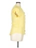 Lee 100% Viscose Yellow Short Sleeve Blouse Size XL - photo 4