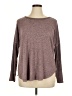 Bobeau Brown Long Sleeve Top Size XL - photo 1