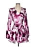Elliatt 100% Polyester Tie-dye Purple Pink Cocktail Dress Size XS - photo 1