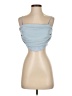 Privy Blue Sleeveless Blouse Size S - photo 1