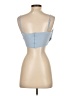 Privy Blue Sleeveless Blouse Size S - photo 2