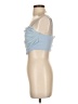 Privy Blue Sleeveless Blouse Size S - photo 5