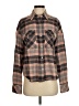 Rag & Bone Plaid Brown Pink Long Sleeve Button-Down Shirt Size S - photo 1