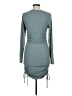 Love Tree Solid Teal Casual Dress Size M - photo 2