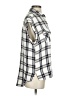 Rails 100% Rayon Plaid Silver Short Sleeve Blouse Size XS - photo 4