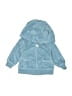 Carter's Hearts Blue Zip Up Hoodie Size Newborn - photo 1