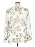 Calvin Klein 100% Polyester Ivory 3/4 Sleeve Blouse Size XL - photo 2