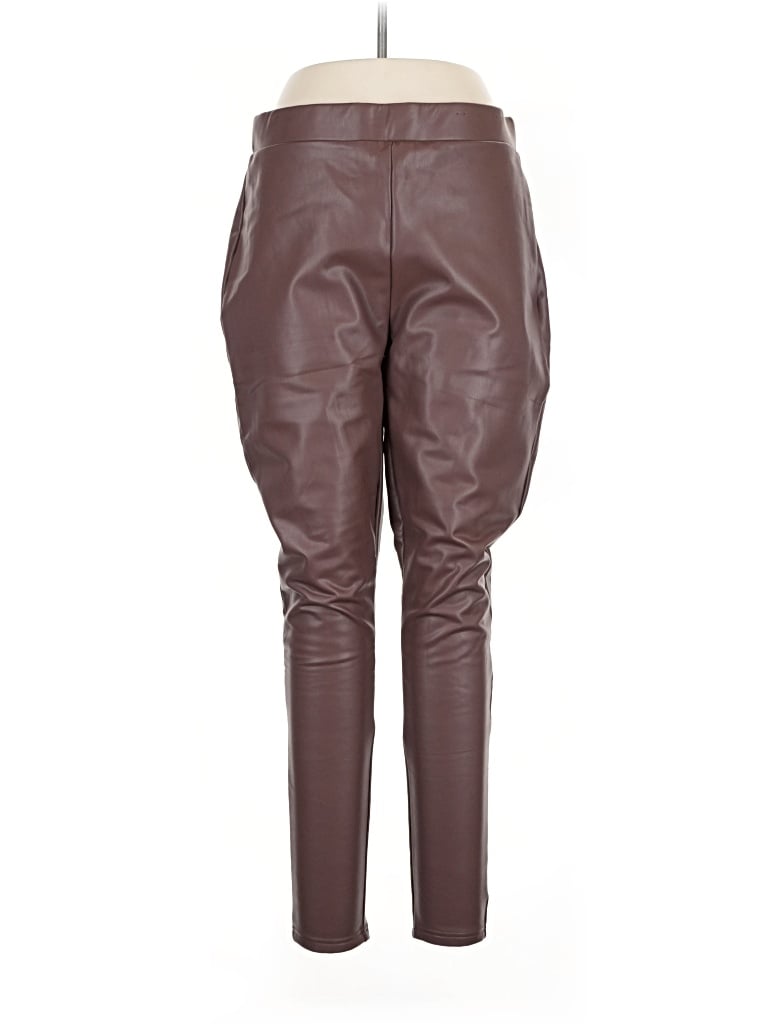 Pre-owned Berkley Jensen Leggings In Brown