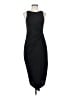 Guess Solid Black Cocktail Dress Size S - photo 1