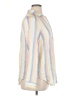 Torrid Stripes Ivory Long Sleeve Button-Down Shirt Size 1X Plus (1) - photo 4