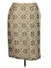 Talbots Paisley Tan Formal Skirt Size 10 - photo 1
