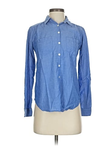 Ann Taylor Factory Long Sleeve Button-Down Shirt (view 1)