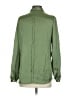Stile Benetton 100% Polyester Green Long Sleeve Blouse Size S - photo 2