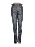 Lands' End Metallic Silver Blue Jeans Size 6 - photo 1