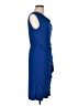 Bali 100% Polyester Blue Cocktail Dress Size 10 - photo 4