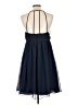 Alfred Angelo 100% Polyester Solid Blue Cocktail Dress Size 10 - photo 2