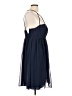Alfred Angelo 100% Polyester Solid Blue Cocktail Dress Size 10 - photo 4