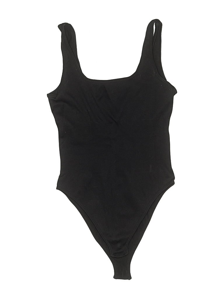 Pre-owned Oqq Bodysuit In Black