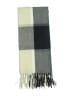 Unbranded Plaid Gray Tan Scarf One size - photo 2
