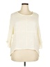 Unbranded Ivory 3/4 Sleeve Blouse Size 3X - photo 1