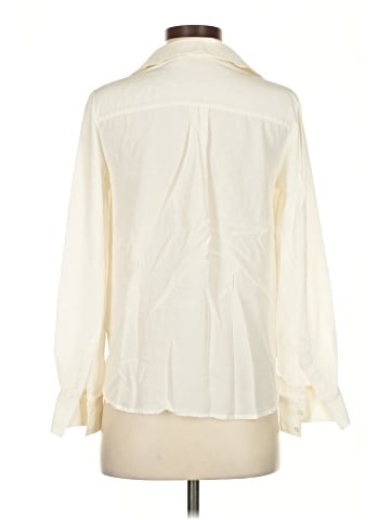 Trina Turk Long Sleeve Silk Top (view 2)